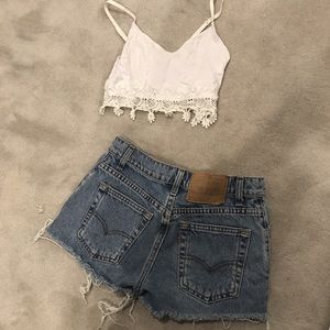 cute crop tops with shorts